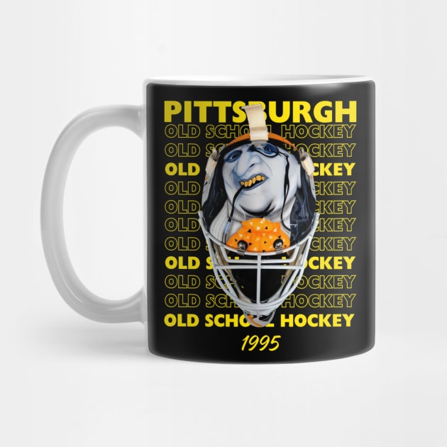 Pittsburgh Penguins Ken Wregget Mask by Iron City Stories